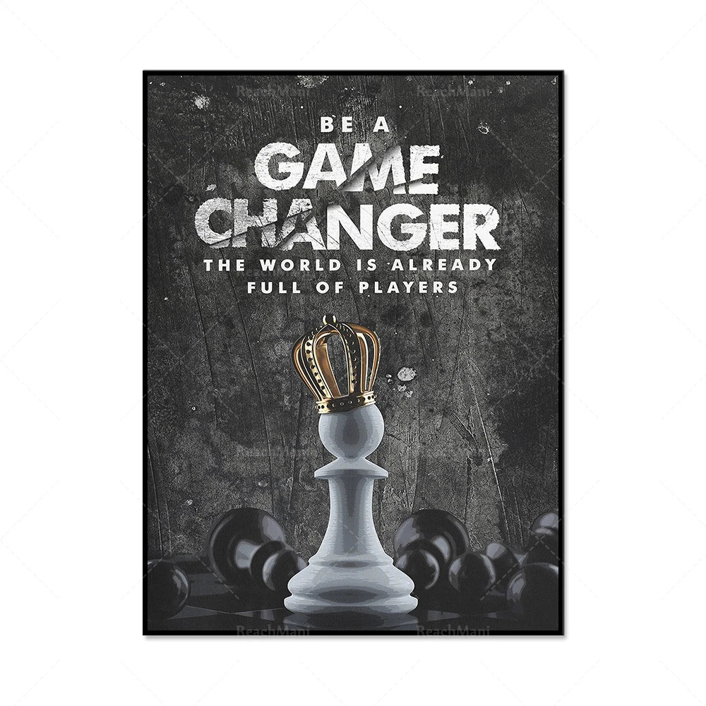 Life is like chess, if you lose the queen, you lose the game poster, chess queen print, king board game poster