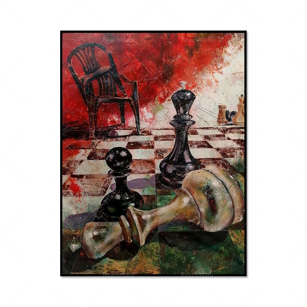 Life is like chess, if you lose the queen, you lose the game poster, chess queen print, king board game poster