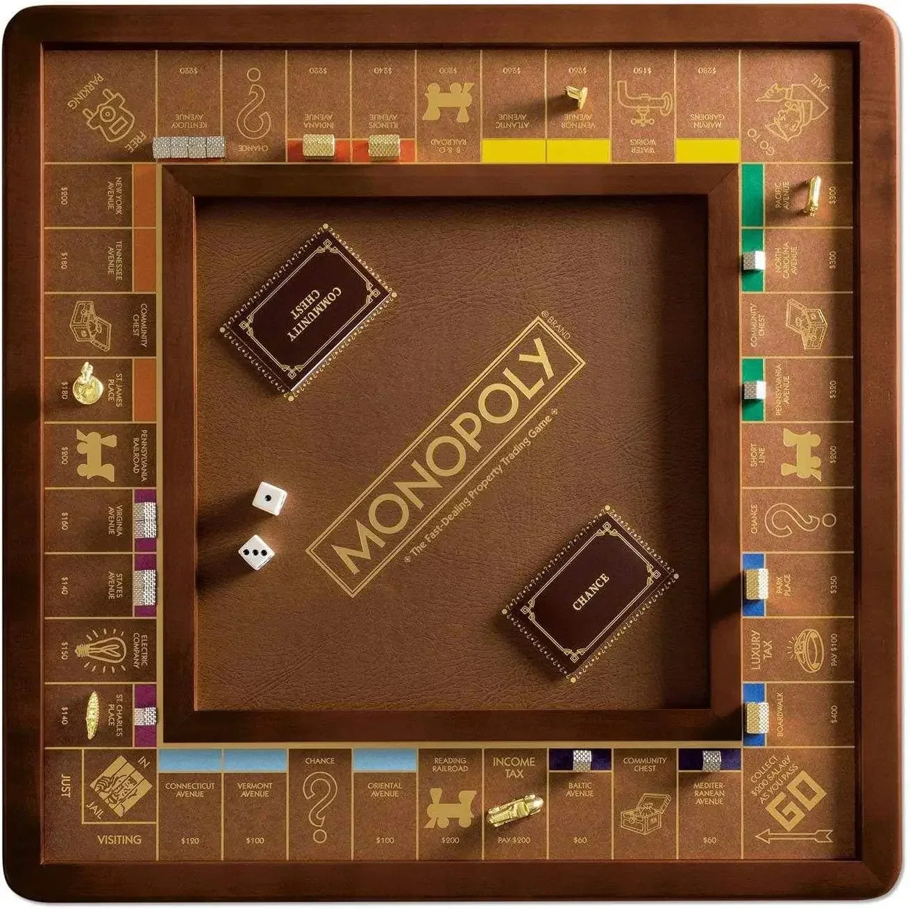 Monopoly board game, deluxe version