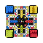 Multiplayers Flying Chess Board Game Educational Plastics Electronic Flying Chess Set Puzzle Portable Table Games Chess Toys