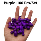 100 Pcs/Set 24*12mm Chess Pieces Board Games Accessories Marking Color Wooden Pieces