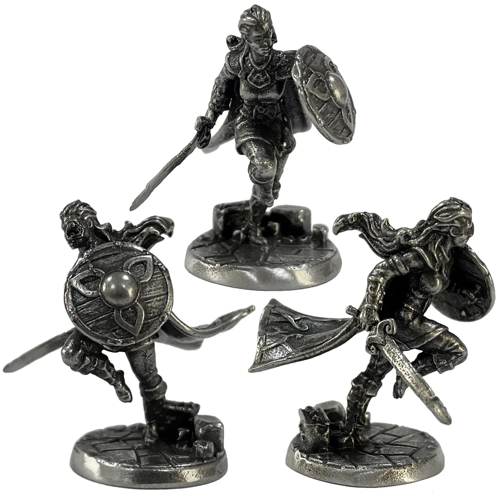 1PCS War Chess Table Game Ornaments Decorations Crafts Copper Undead Skeleton Soldiers Dolls Army Legion Model Toy Figurine