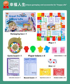 Monopoly Luxury Edition Classic Board Game World Tour for Adults Children's Gift Ideal for Fly Fun And Eonal Play