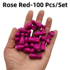 100 Pcs/Set 24*12mm Chess Pieces Board Games Accessories Marking Color Wooden Pieces