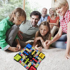 Multiplayers Flying Chess Board Game Educational Plastics Electronic Flying Chess Set Intelligent Checkers