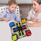 Multiplayers Flying Chess Board Game Educational Plastics Electronic Flying Chess Set Intelligent Checkers