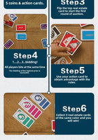 Hasbro Monopoly Gaming Deal Card Game Family Gathering Friends Party Board Game Battle Children Christmas Birthday Gifts Toys