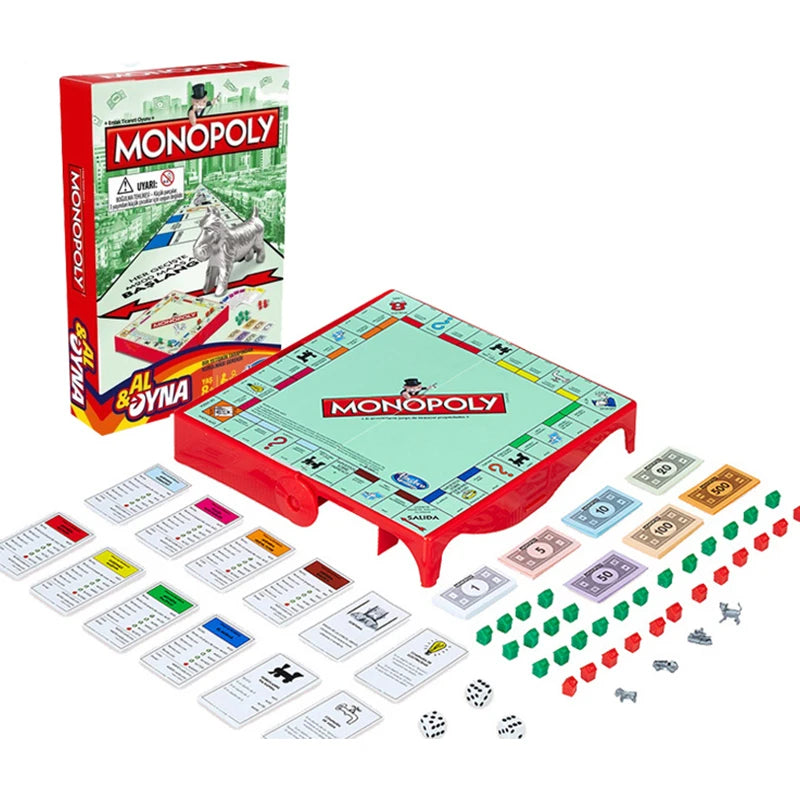 Original Monopoly Board Games Electronic Banking Wealth Investment Multiplayer Party Interactive Toys for Kids Property Trading