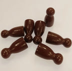 100 Pcs/Set 24*12mm Chess Pieces Board Games Accessories Marking Color Wooden Pieces