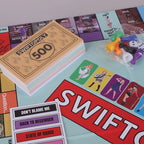 Board Game Set for Swifties Monopoly Board Game Fun Party Family Interactive Chess Games Swiftopoly Board Game for Taylor's Fans