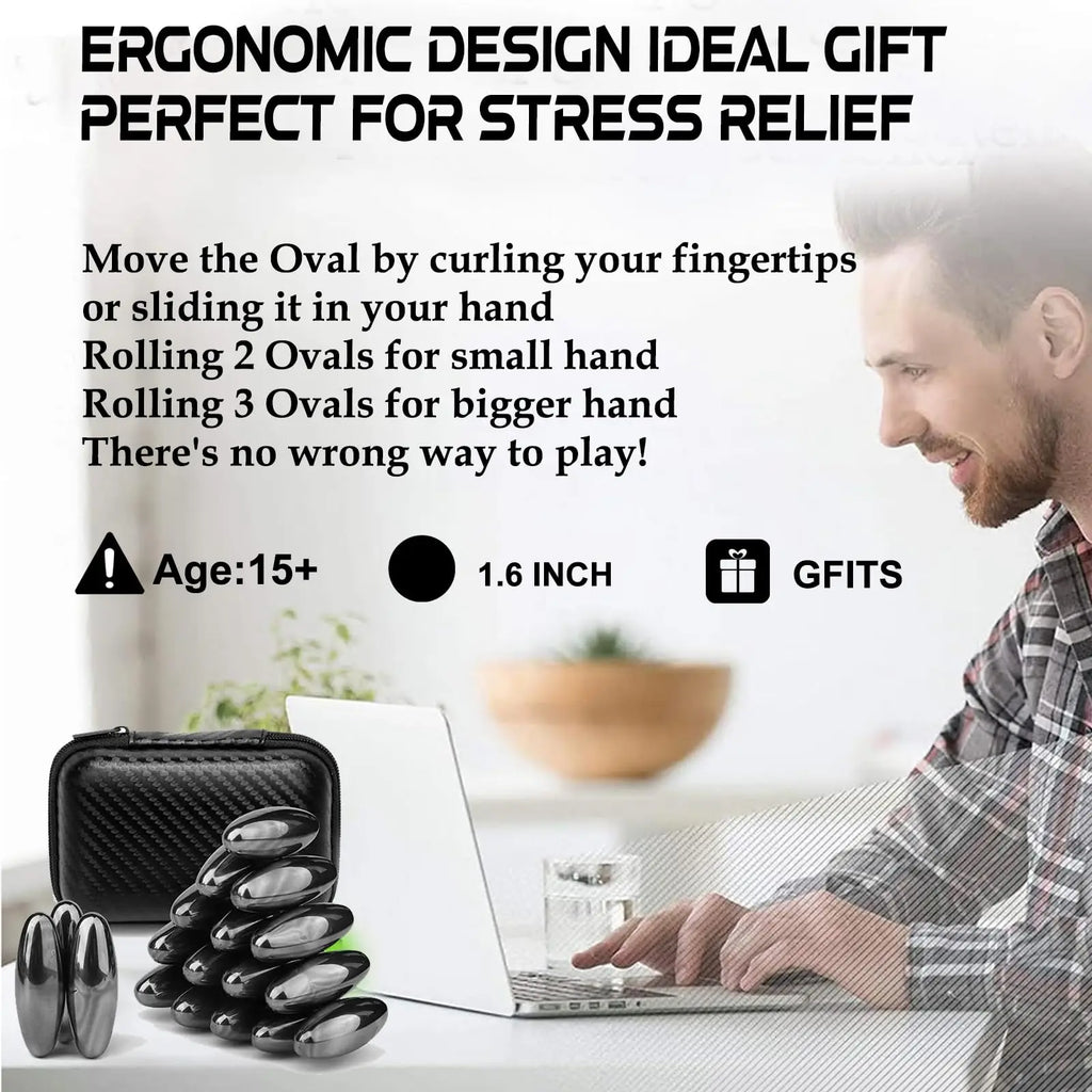 Magnet Chess Game Stones,Anti Stress Antistress Relief Fidget Toys Magnetic Stone for Adults ADHD Autism Fridge Sticker Desk EDC