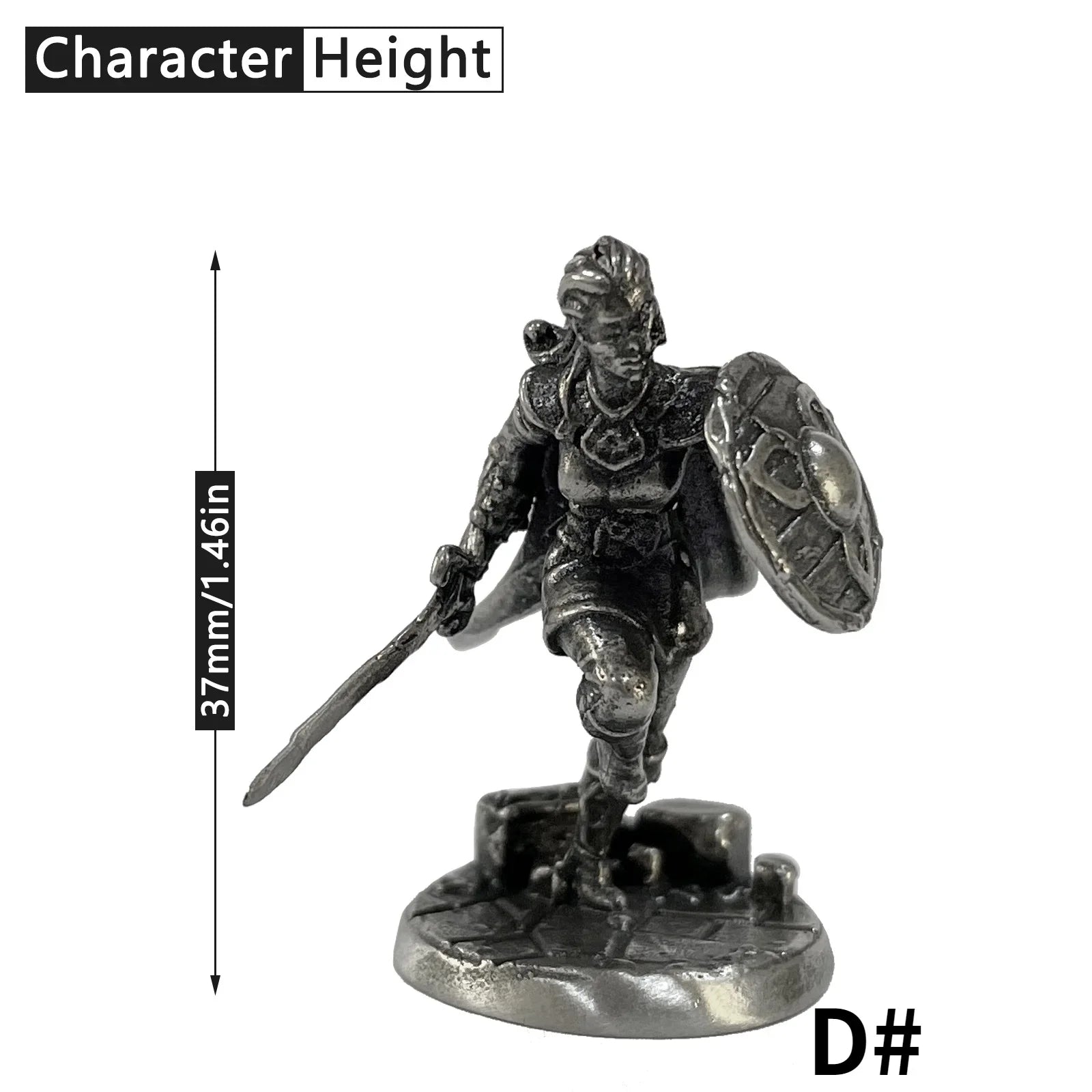 1PCS War Chess Table Game Ornaments Decorations Crafts Copper Undead Skeleton Soldiers Dolls Army Legion Model Toy Figurine