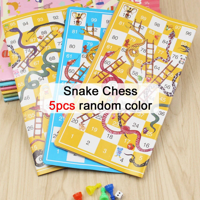 5/10pcs Children Chess Games Mini Flying Chess Puzzle Early Education Toys Multiplayer Game Entertainment Interaction Gifts TMZ