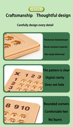 Fun Learning Wall Hanging 99 Multiplication Learning Disk Magnetic Chess 99 Mnemonic Table Practice Cards Toy Flag