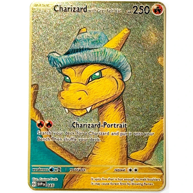 Anime Cartoon Pocket English Metal Card Mewtwo Vmax GX EX Series Arceus Charizard Raichu Collection Battle Cards Children's Gift