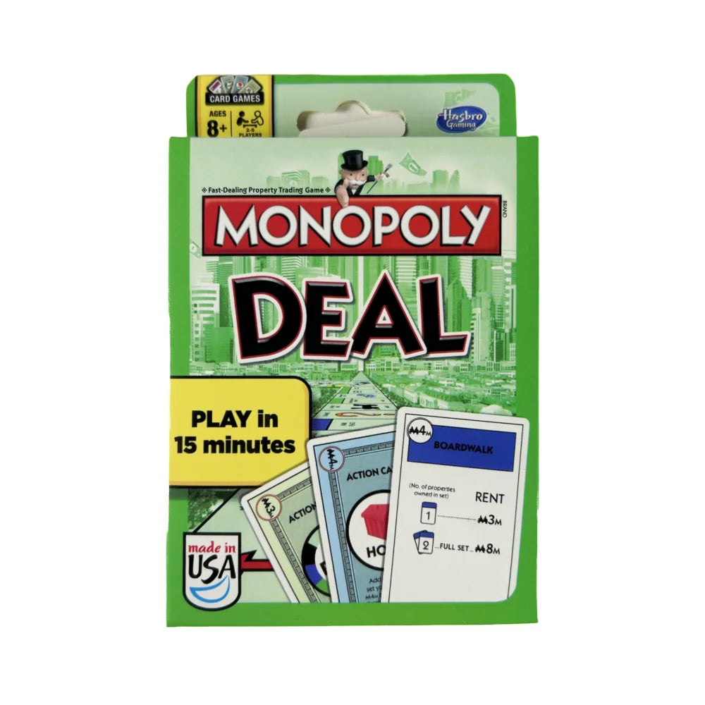1 PC Gaming Monopoly Deal Card Game Family Gathering Friends Party Board CLUEDO Game Battle Kids Puzzle Poker Gift