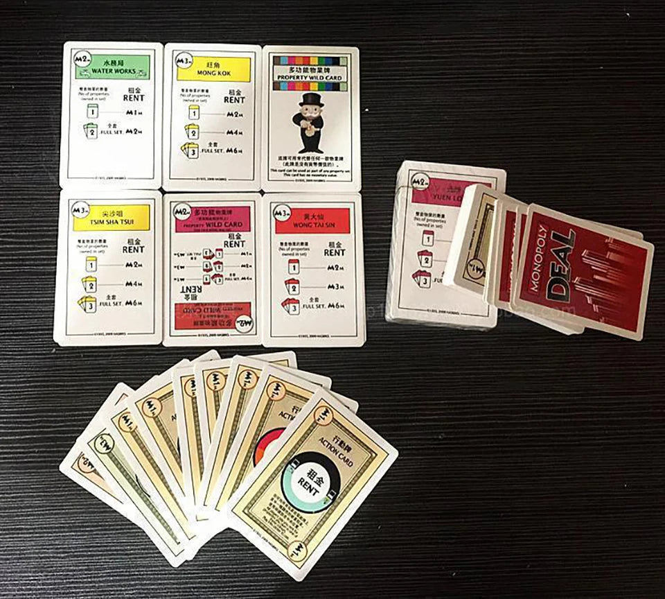 Monopoly Popular Board Game Birthday Collection Exquisite Gifts Toys Christmas Children's Favorite Card Trading Puzzle Fun Game