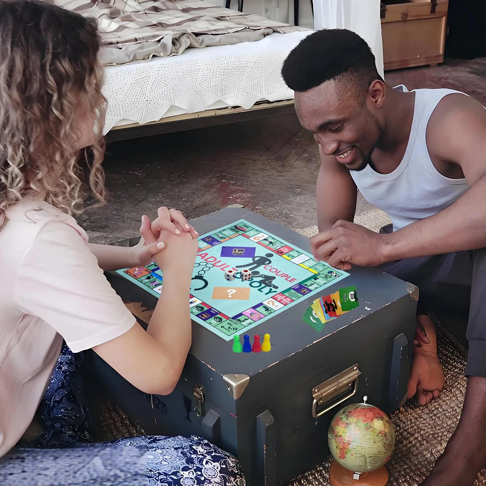 Board Games Adult Couple Game Night Monopoly Games Relationship Card Game Bedroom Games Drinking Party Game Collection for Husba