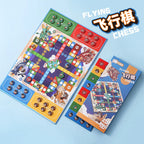Foldable Portable Magnetic Chinese Chess Gobang Chess Flying Chess Board Game