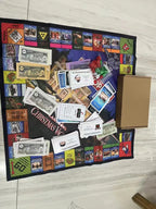 Christmas Monopoly Board Game Classic French, Russian, British, Arab, Spanish Chessboard Cards Are Easy To Carry
