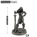 1PCS War Chess Table Game Ornaments Decorations Crafts Copper Undead Skeleton Soldiers Dolls Army Legion Model Toy Figurine