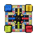 Multiplayers Flying Chess Board Game Educational Plastics Electronic Flying Chess Set Intelligent Checkers