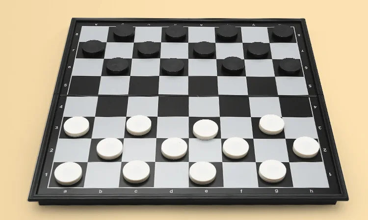 Magnetic 9-in-1 Board Game Table, Large Carpet, Flying Chess/Checkers/Chess/Snake/Backgammon/Quadruple/Tic-Tac-Toe, House Party