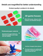 Monopoly Luxury Edition Classic Board Game World Tour for Adults Children's Gift Ideal for Fly Fun And Eonal Play