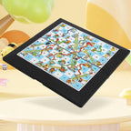 Classic Foldable Ludo Game Set Parent Child Interaction Strategy Game Flying Chess Board Game for Teens Kids