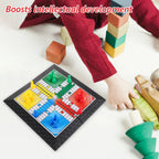 1pc Outdoor Educational Flying Chess Set Enhances Kids' Strategic Thinking Promotes Family Teamwork Perfect For Picnics Camping