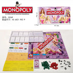 Hot French Monopoly World Tour Board Game Russian Cards
