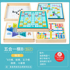 Large flying chess checkers and children's multi-function Gozi chess fighting beast chess army chess elementary school students