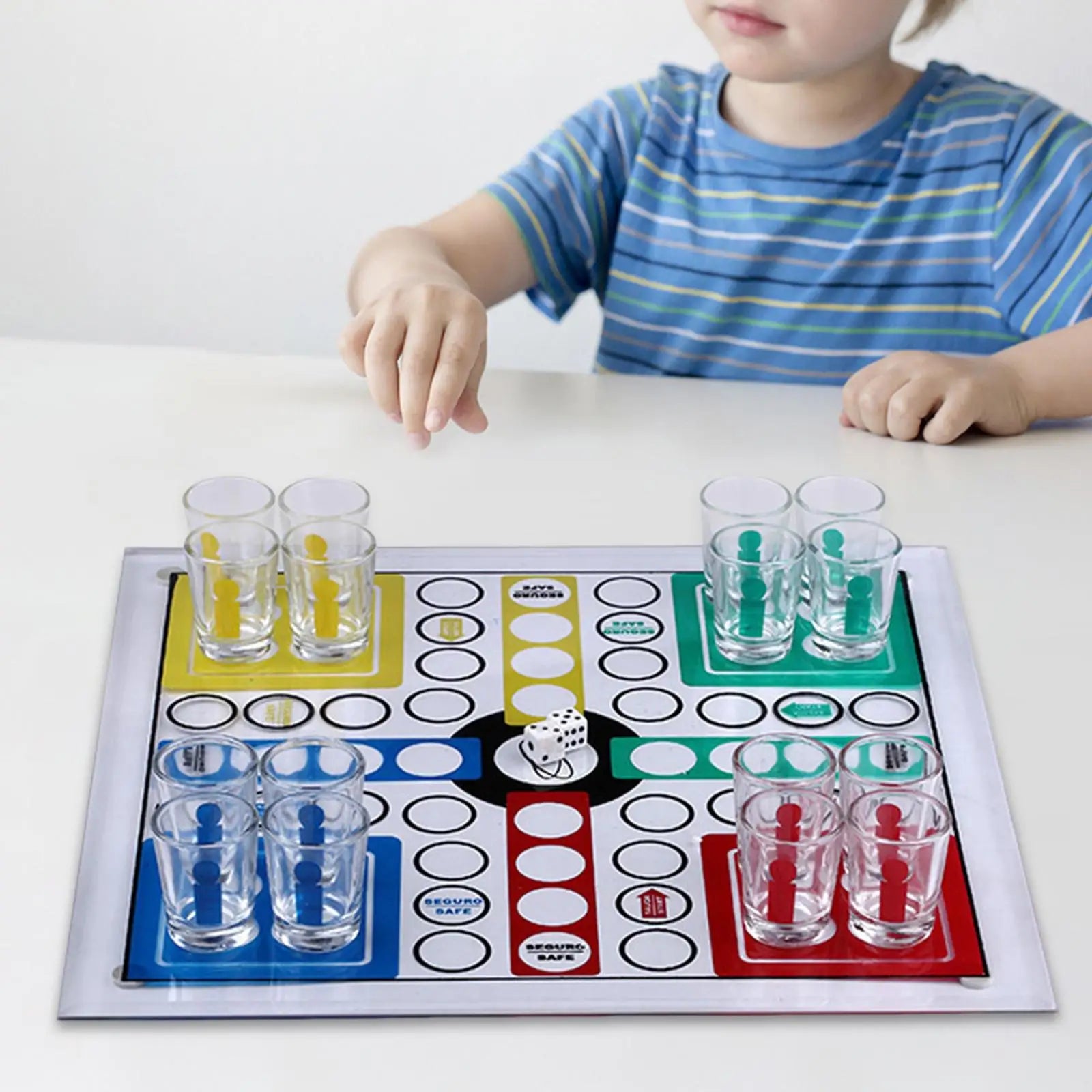 Wine Cup Flying Chess Chess Game Novelty Family Fun Game Toys Table Games for Party