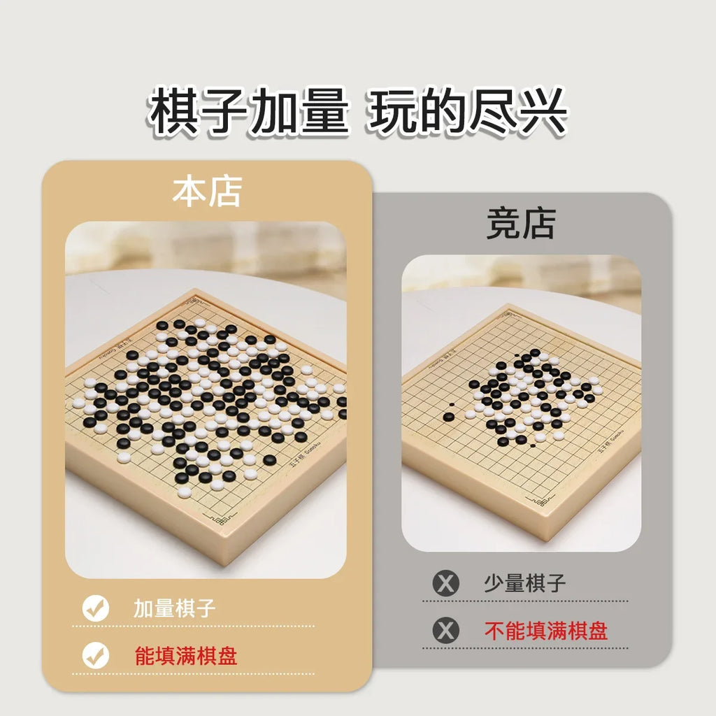 Multifunctional chessboard, flying chess, backgammon, checkers, chess, twelve-in-one chess puzzle toy board game version