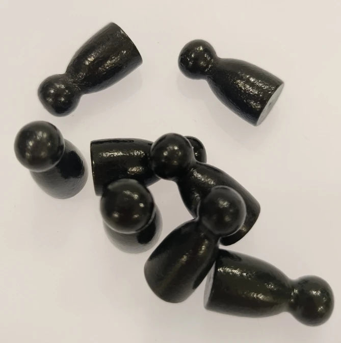 100 Pcs/Set 24*12mm Chess Pieces Board Games Accessories Marking Color Wooden Pieces