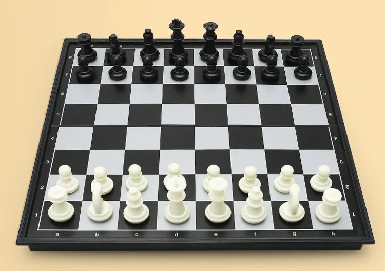 Magnetic 9-in-1 Board Game Table, Large Carpet, Flying Chess/Checkers/Chess/Snake/Backgammon/Quadruple/Tic-Tac-Toe, House Party