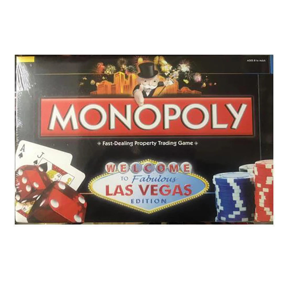 Monopoly Anime Card Game Toys Christmas Fun Family Board Game Collection Puzzle Children's Birthday Gifts