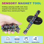 Magnet Chess Game Stones,Anti Stress Antistress Relief Fidget Toys Magnetic Stone for Adults ADHD Autism Fridge Sticker Desk EDC