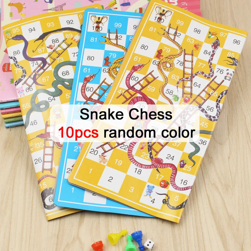 5/10pcs Children Chess Games Mini Flying Chess Puzzle Early Education Toys Multiplayer Game Entertainment Interaction Gifts TMZ