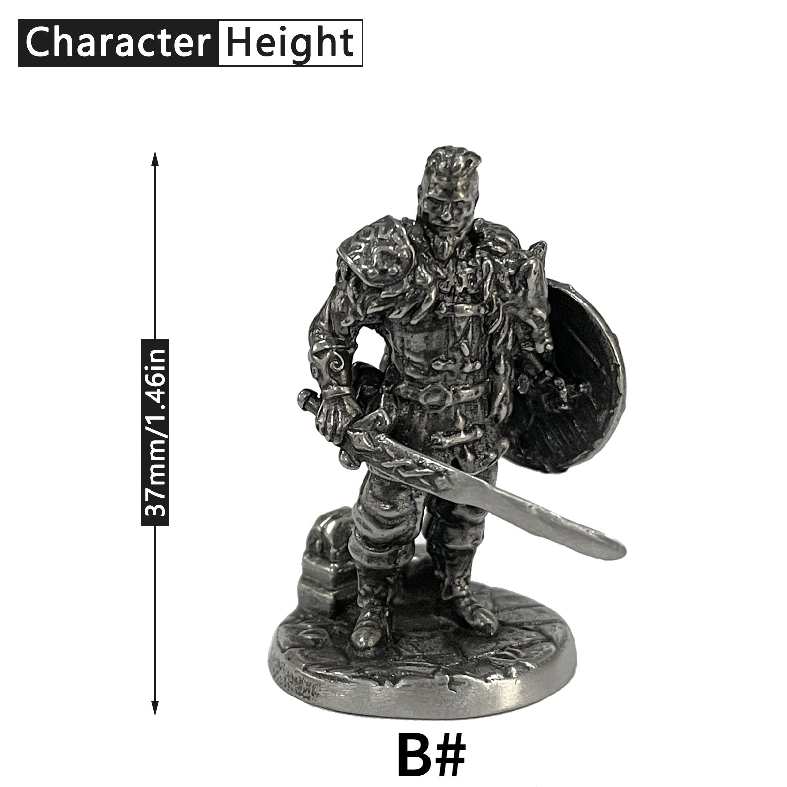 1PCS War Chess Table Game Ornaments Decorations Crafts Copper Undead Skeleton Soldiers Dolls Army Legion Model Toy Figurine