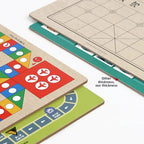 Wooden Chess Game Flying Checkers And Jumping Chess Two-In-One Interactive Parent-Child Tabletop Game Children's Educational Toy