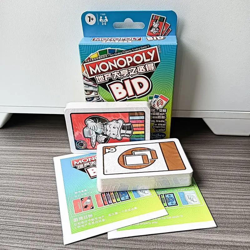 Hasbro Monopoly Gaming Deal Card Game Family Gathering Friends Party Board Game Battle Children Christmas Birthday Gifts Toys