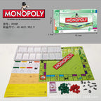 Hot French Monopoly World Tour Board Game Russian Cards