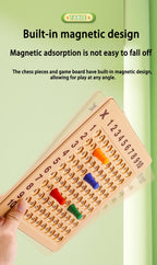 Fun Learning Wall Hanging 99 Multiplication Learning Disk Magnetic Chess 99 Mnemonic Table Practice Cards Toy Flag