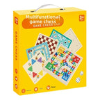 Wooden Chess Game Flying Checkers And Jumping Chess Two-In-One Interactive Parent-Child Tabletop Game Children's Educational Toy