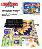 Hot French Monopoly World Tour Board Game Russian Cards
