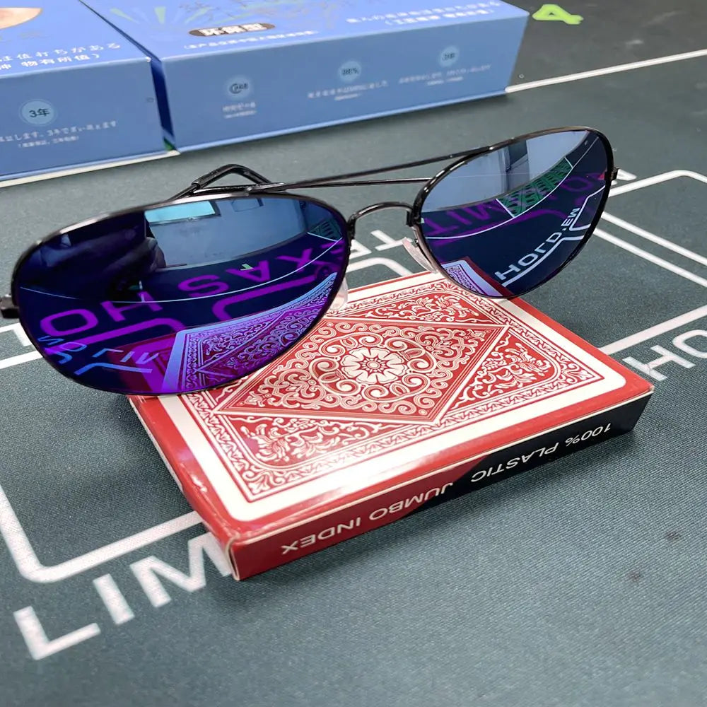 Aviator Infrared Glasses For  Marked Playing Cards(Only Glasses)