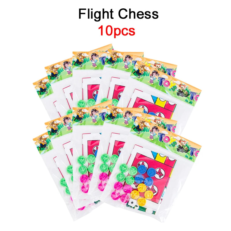 5/10pcs Children Chess Games Mini Flying Chess Puzzle Early Education Toys Multiplayer Game Entertainment Interaction Gifts TMZ