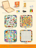 Wooden multi-functional chess board checkers flying chess Gozi chess multi-in-one board game parent-child interactive