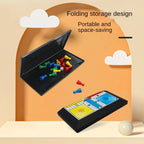 Classic Foldable Ludo Game Set Parent Child Interaction Strategy Game Flying Chess Board Game for Teens Kids